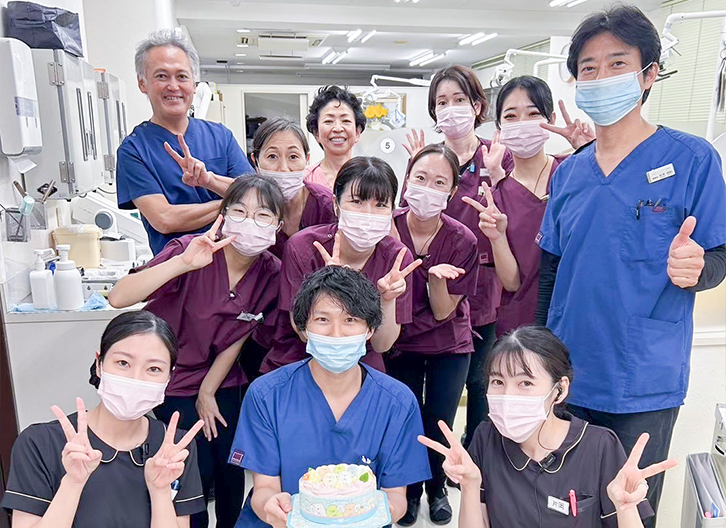 誕生日会の様子